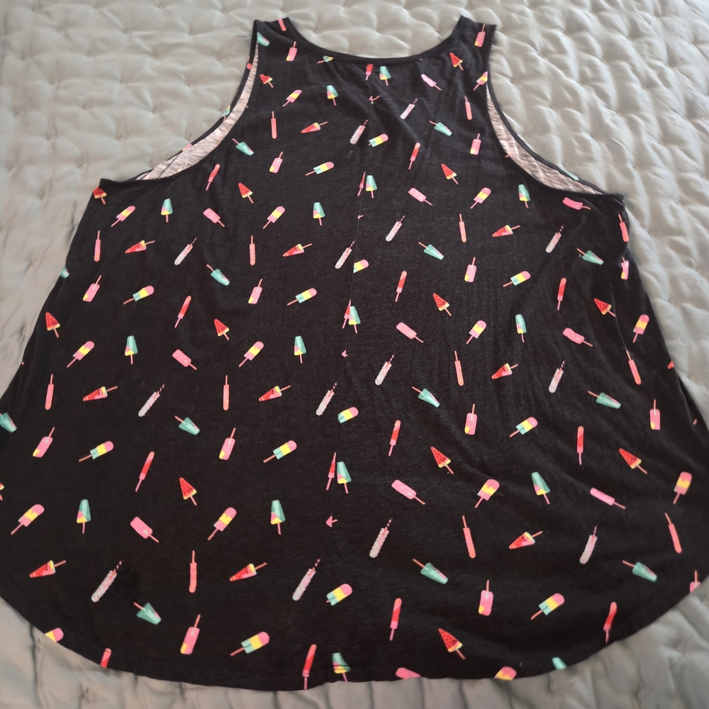 Torrid 6x Popsicle Colorful Heritage Slub Crewneck Shirt - Picture 7 of 13